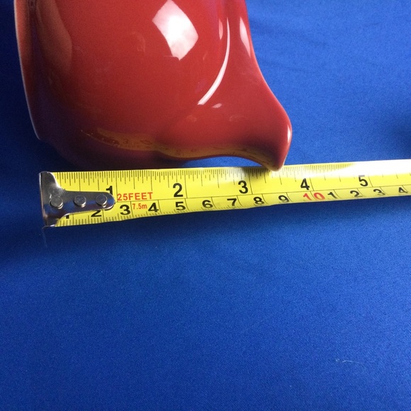 Globe London Pottery Creamer Jug Red - Picture 8 of 8